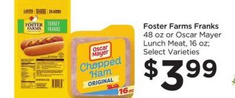 Food 4 Less Foster farms franks offer