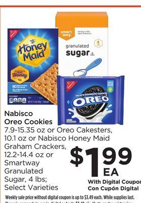 Food 4 Less Nabisco oreo cookies offer