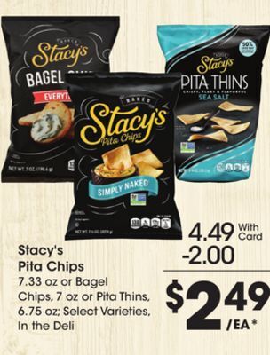 Ralphs Stacy's pita chips offer