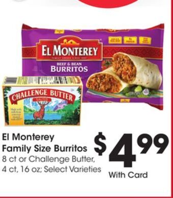 Ralphs El monterey family size burritos offer