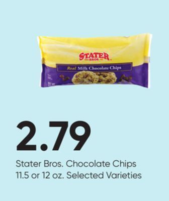 Stater Bros Stater bros. chocolate chips offer