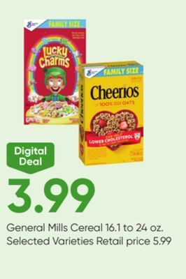 Stater Bros General mills cereal offer