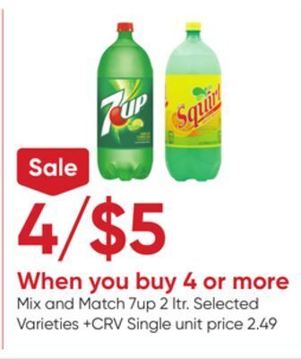 Stater Bros 7up offer