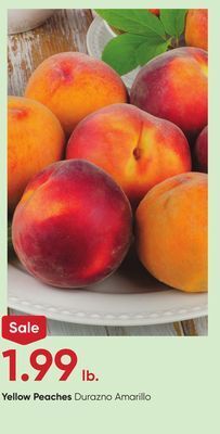 Stater Bros Yellow peaches offer