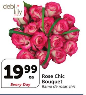 Albertsons Rose chic bouquet offer