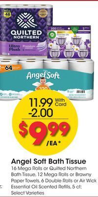 Ralphs Angel soft bath tissue offer