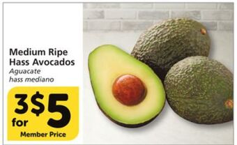 Vons Medium ripe hass avocados offer