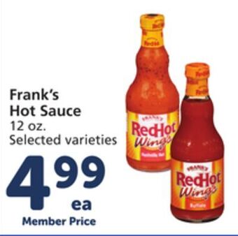 Vons Frank's hot sauce offer