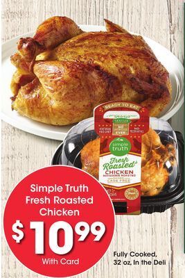 Ralphs Simple truth fresh roasted chicken offer