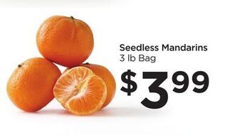 Food 4 Less Seedless mandarins offer