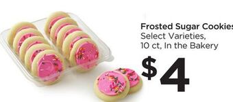 Food 4 Less Frosted sugar cookies offer