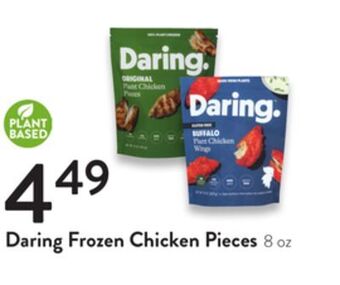 Fresh Thyme Daring frozen chicken pieces offer