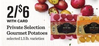 Mariano's Private selection gourmet potatoes offer