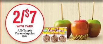 Mariano's Affy tapple caramel apples offer