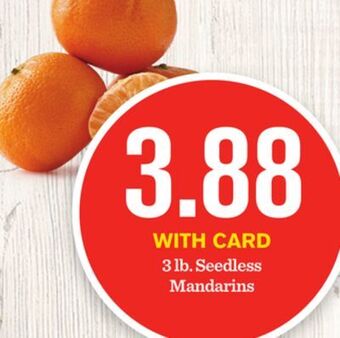 Mariano's Seedless mandarins offer