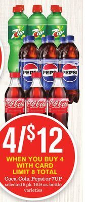 Mariano's Coca-cola, pepsi or 7up offer
