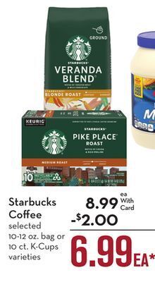 Mariano's Starbucks coffee offer