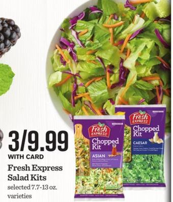 Mariano's Fresh express salad kits offer