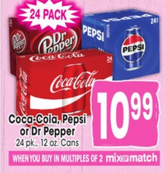 Jewel-Osco Coca-cola, pepsi or dr pepper offer