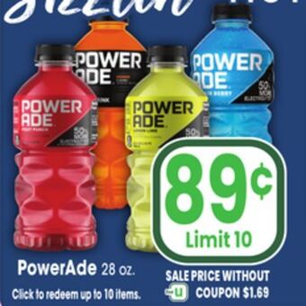 Jewel-Osco Powerade offer