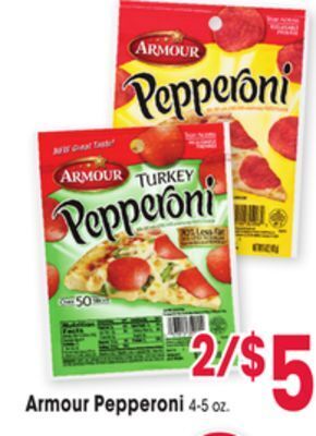 Jewel-Osco Armour pepperoni offer