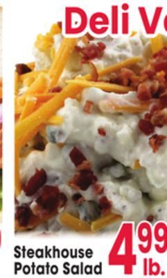 Jewel-Osco Steakhouse potato salad offer