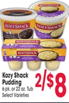 Jewel-Osco Kozy shack pudding offer