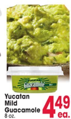 Jewel-Osco Yucatan mild guacamole offer