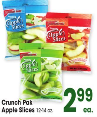 Jewel-Osco Crunch pak apple slices offer