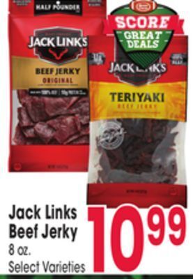 Jewel-Osco Jack links beef jerky offer