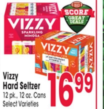 Jewel-Osco Vizzy hard seltzer offer