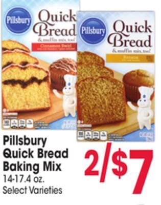Jewel-Osco Pillsbury quick bread baking mix offer