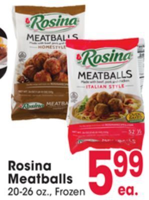 Jewel-Osco Rosina meatballs offer