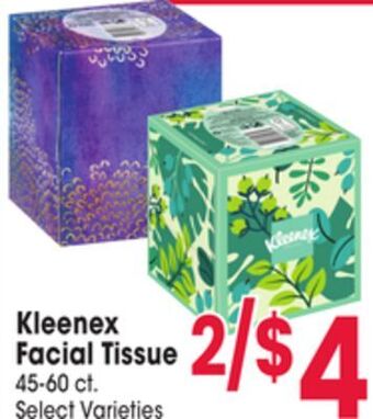 Jewel-Osco Kleenex facial tissue offer