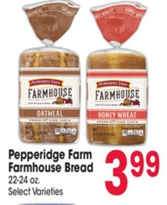 Jewel-Osco Pepperidge farm farmhouse bread offer
