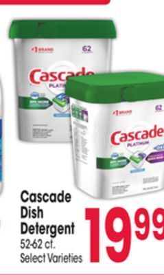 Jewel-Osco Cascade dish detergent offer