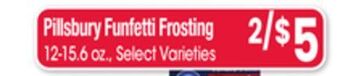 Jewel-Osco Pillsbury funfetti frosting offer