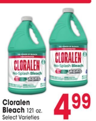 Jewel-Osco Cloralen bleach offer