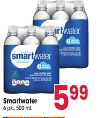 Jewel-Osco Smartwater offer