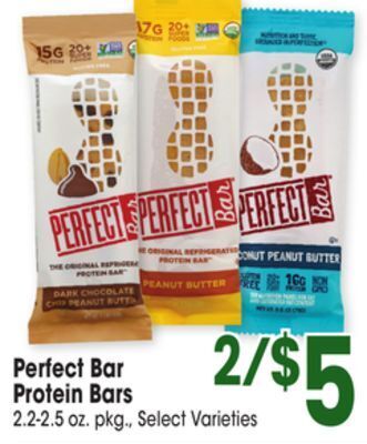 Jewel-Osco Perfect bar protein bars offer