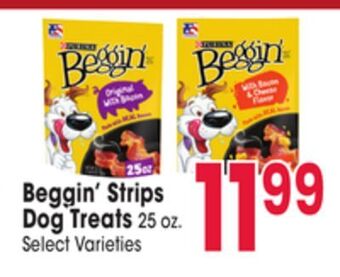 Jewel-Osco Beggin' strips dog treats offer