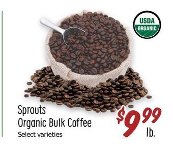Sprouts Farmers Market Sprouts organic bulk coffee offer