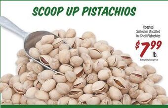 Sprouts Farmers Market In-shell pistachios offer