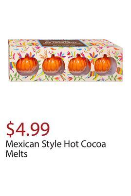 Trader Joe's Mexican style hot cocoa melts offer