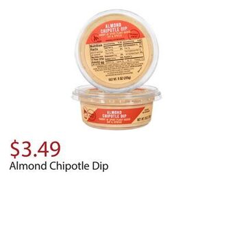 Trader Joe's Almond chipotle dip offer