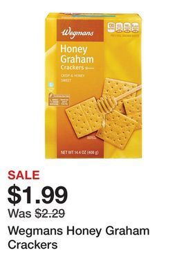 Wegmans Wegmans honey graham crackers offer