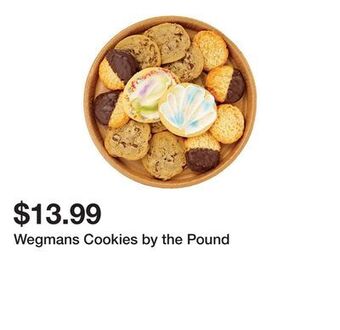 Wegmans Wegmans cookies by the pound offer