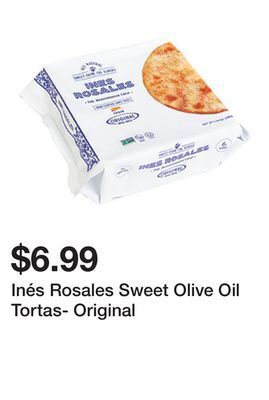 Wegmans Inés rosales sweet olive oil tortas- original offer