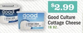 Heinen's Good culture cottage cheese offer