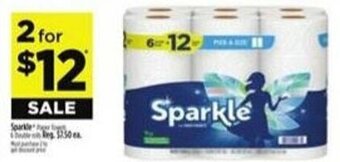 Dollar General Sparkle Paper Towels offer